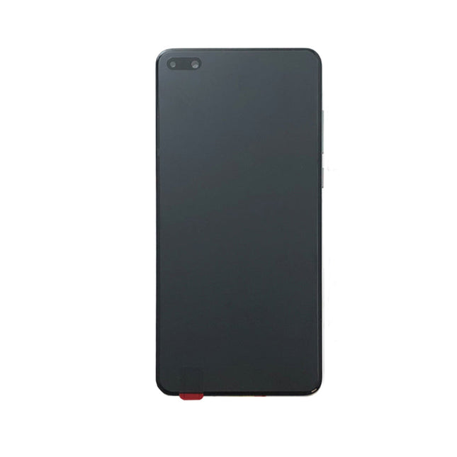 OEM Screen Replacement with Frame for Huawei P40 Silver
