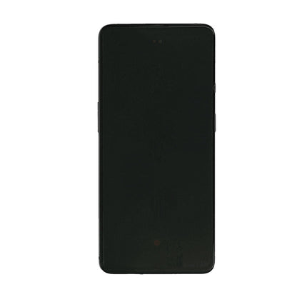 OEM Screen Replacement with Frame for Oneplus 7T Black.