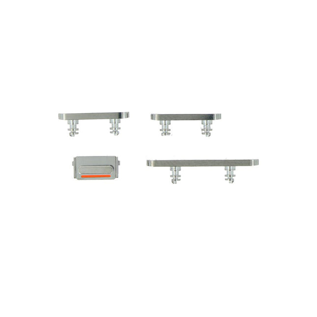 OEM Side Buttons for iPhone 12 Pro/12 Pro Max Silver