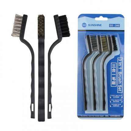 SUNSHINE S-046IC Anti-static 3-in-1 Brush