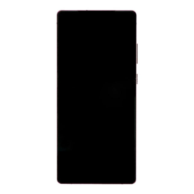 OEM Screen Replacement with Frame for Samsung Galaxy Note 20/Note 20 5G Red