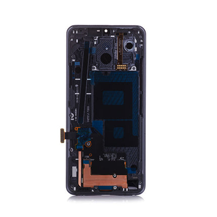 OEM Screen Replacement with Frame for LG Q9 Grey