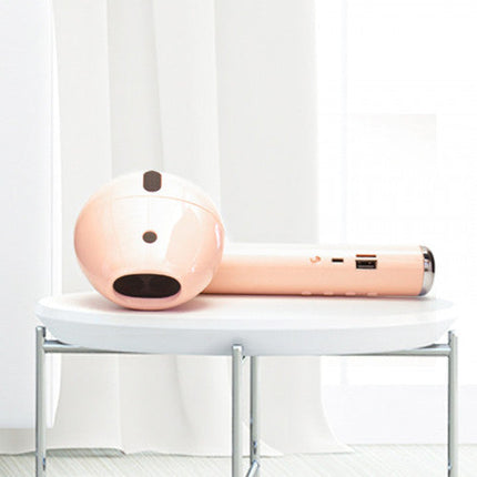 Plus Size Wireless Earphone Style Bluetooth Speaker Pink