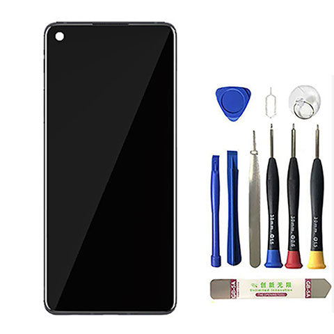 OEM Screen Replacement with Frame for Oneplus 8T Green.