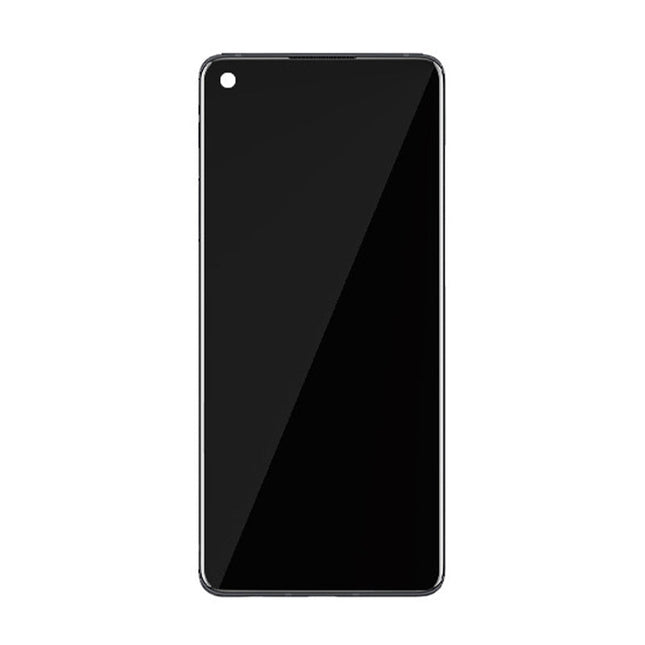 OEM Screen Replacement with Frame for Oneplus 8T Silver.
