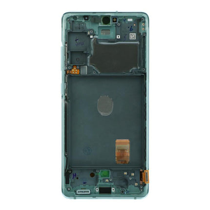 OEM Screen Replacement with Frame for Samsung Galaxy S20 FE Green