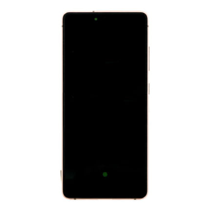 OEM Screen Replacement with Frame for Samsung Galaxy S20 FE Orange