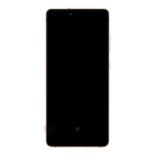 OEM Screen Replacement with Frame for Samsung Galaxy S20 FE Orange