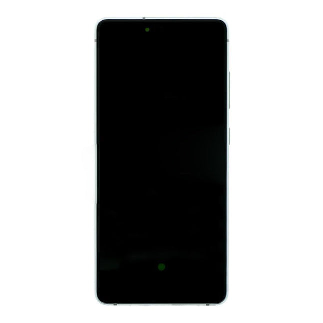 OEM Screen Replacement with Frame for Samsung Galaxy S20 FE White