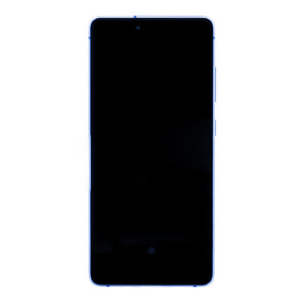OEM Screen Replacement with Frame for Samsung Galaxy S20 FE Cloud Navy