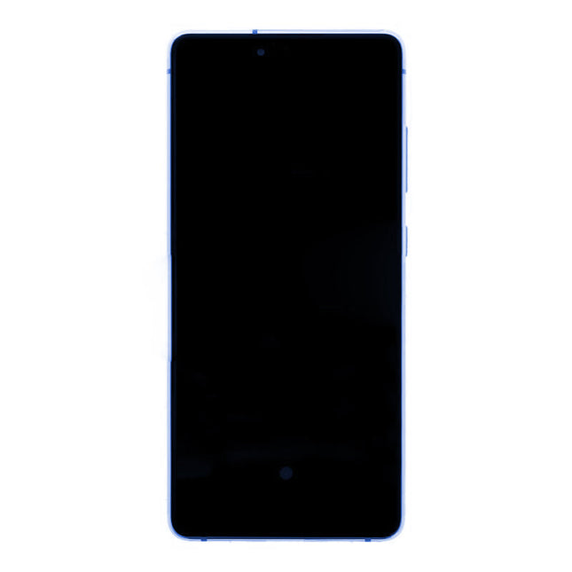 OEM Screen Replacement with Frame for Samsung Galaxy S20 FE Cloud Navy