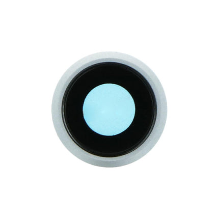 OEM Camera Cover with Glass for iPhone SE 2020 Silver