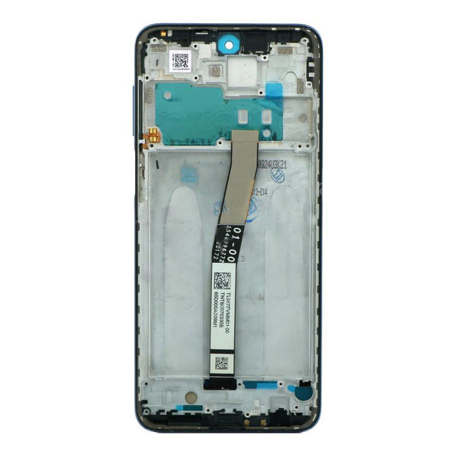 OEM Screen Replacement with Frame for Redmi Note 9 Pro Grey