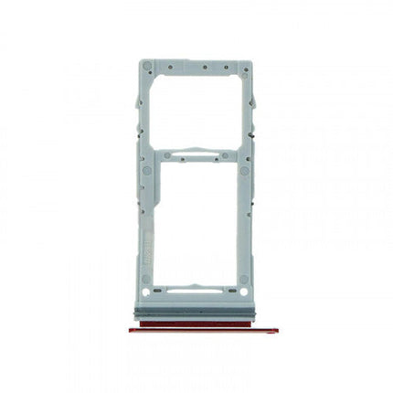 OEM Dual SIM Card Tray for Samsung Galaxy Note 10 Lite Red
