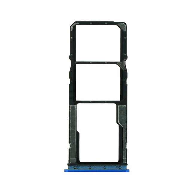 OEM Dual SIM Card Tray for Xiaomi Redmi 9A Blue