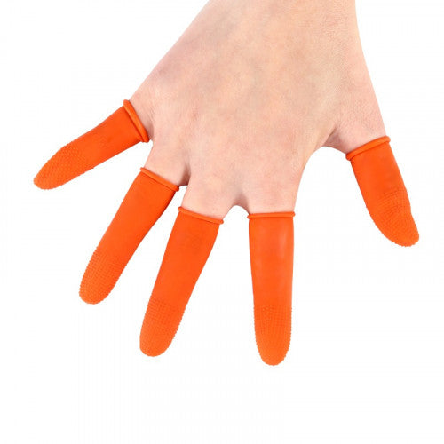 Disposable Anti-static Finger Gloves (White-M)