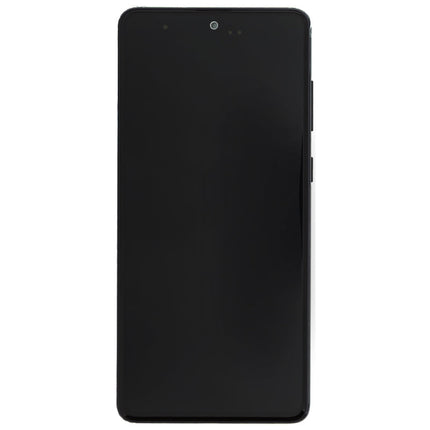 OEM Screen Replacement with Frame for Samsung Galaxy Note 10 Lite Silver