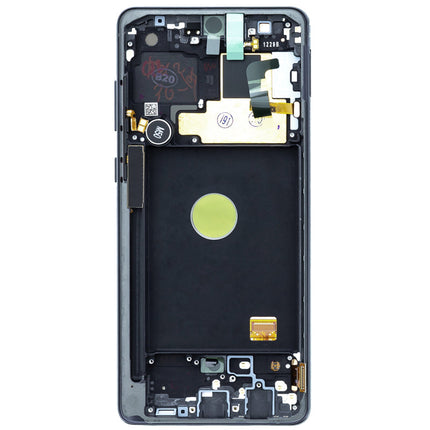 OEM Screen Replacement with Frame for Samsung Galaxy Note 10 Lite Silver