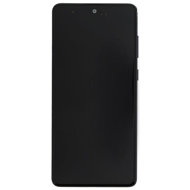 OEM Screen Replacement with Frame for Samsung Galaxy Note 10 Lite Black