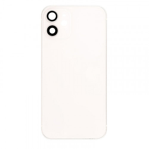 Custom Rear Housing for iPhone 12 Mini White