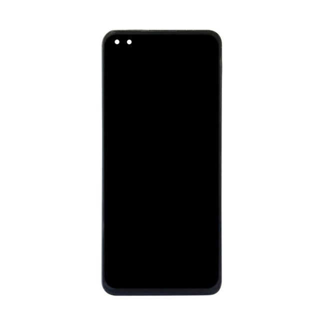 OEM Screen Replacement with Frame for OnePlus Nord Blue.