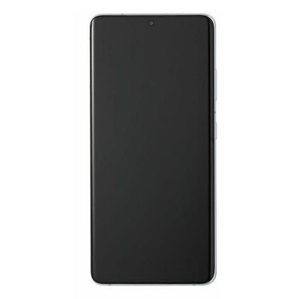 OEM Screen Replacement with Frame for Samsung Galaxy S21 PLUS Silver