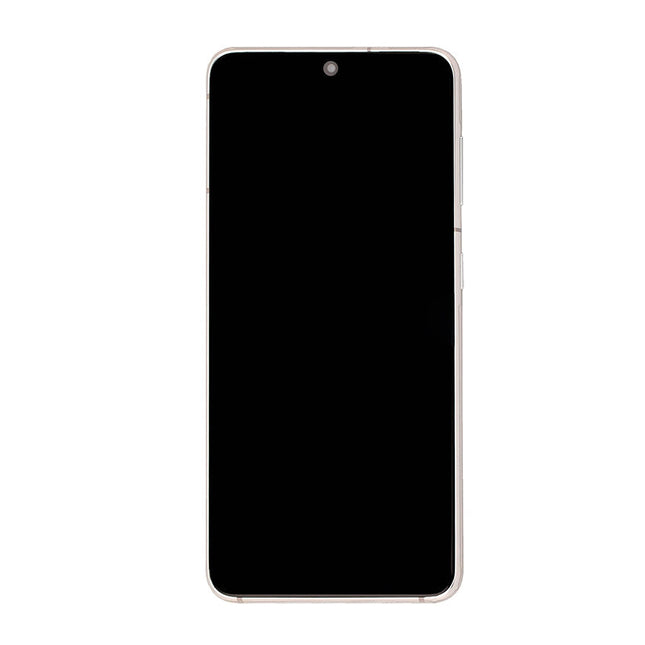 OEM Screen Replacement with Frame for Samsung Galaxy S21 White