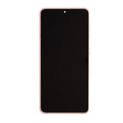 OEM Screen Replacement with Frame for Samsung Galaxy S21 Pink