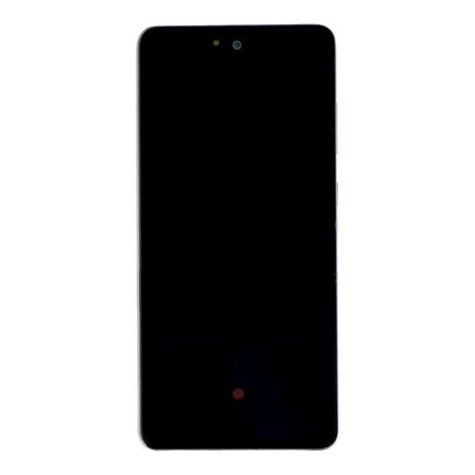 OEM Screen Replacement with Frame for Samsung Galaxy A72 (Silver)