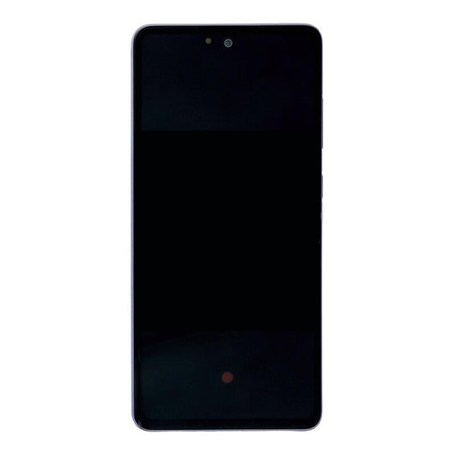 OEM Screen Replacement with Frame for Samsung Galaxy A72 (Purple)