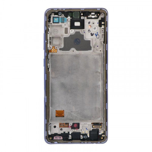 OEM Screen Replacement with Frame for Samsung Galaxy A72 (Blue)