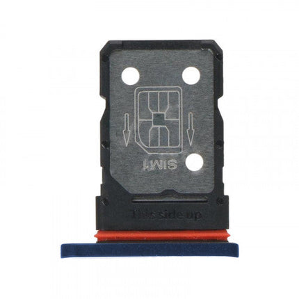Dual SIM Card Tray for OnePlus 9 Blue