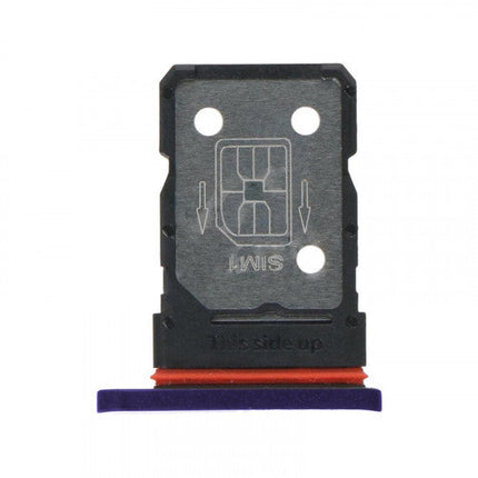 Dual SIM Card Tray for OnePlus 9 Purple