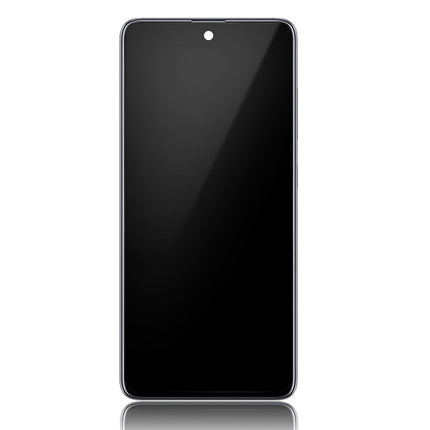 Original Screen Replacement with Frame for Samsung Galaxy A51 Black