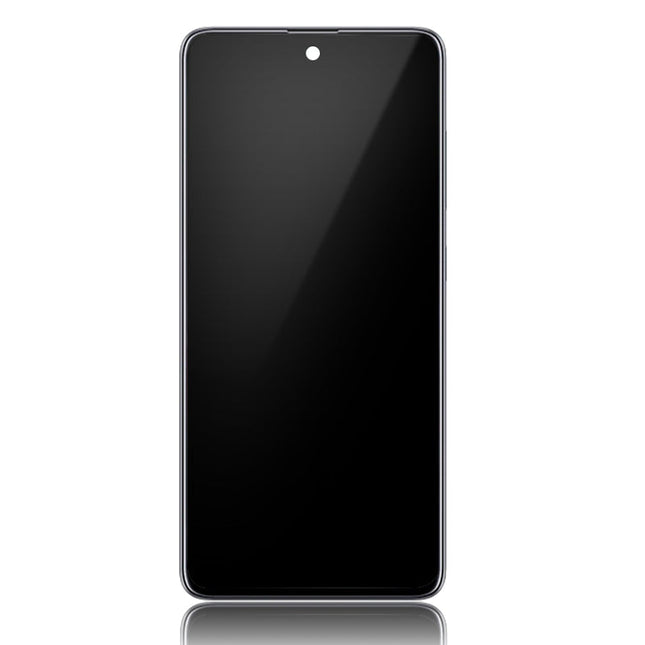 Original Screen Replacement with Frame for Samsung Galaxy A51 Black