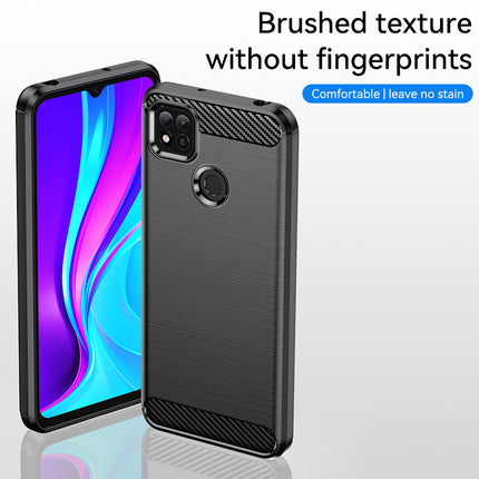 Brushed Silicone Phone Case For Redmi 9 India