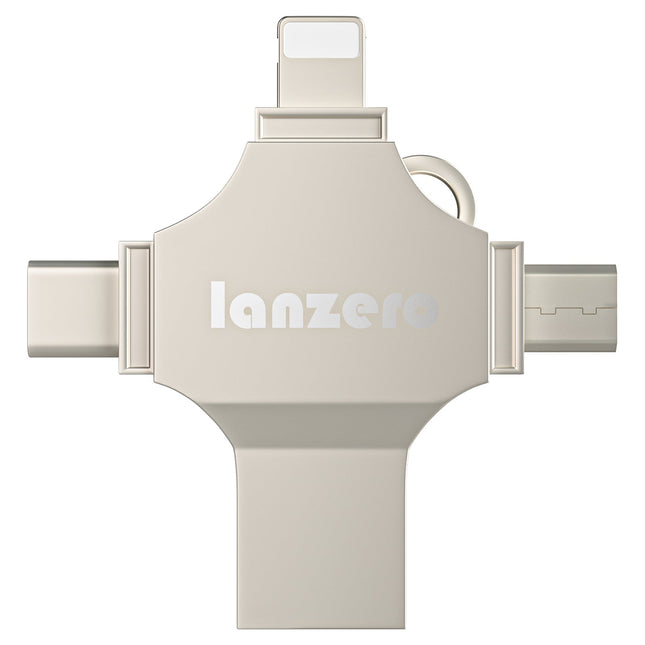 4-in-1 USB Flash drive Mobile phone computer dual use USB flash drive 256GB For Type-C OTG Android iOS