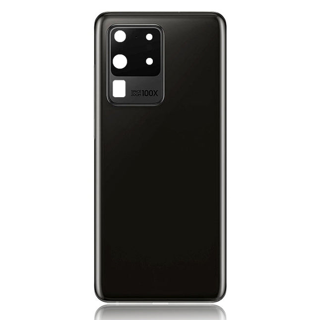 OEM Battery Cover with Camera Cover for Samsung Galaxy S20 ultra Black