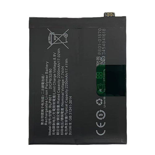 OEM Battery for OnePlus 9R 4500 mAh