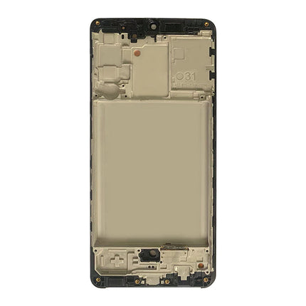 Original Screen Replacement with Frame for Samsung Galaxy A31 Black