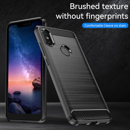 Brushed Silicone Phone Case For Redmi Note 6