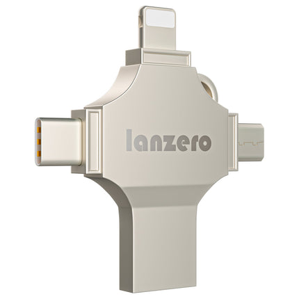 4-in-1 USB Flash drive Mobile phone computer dual use USB flash drive 256GB For Type-C OTG Android iOS