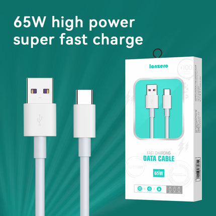 Lanzero 65W Fast Charging Cable for iPhone 6/7/8/X/11/12/13/14 Pro Max