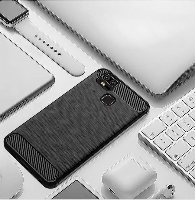Brushed Silicone Phone Case For Asus ZenFone Zoom S