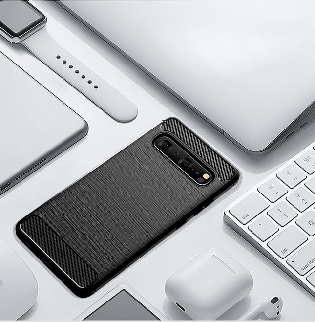 Brushed Silicone Phone Case For Samsung Galaxy S10 5G