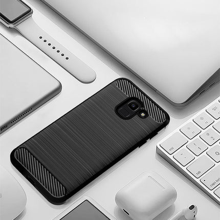Brushed Silicone Phone Case For Samsung Galaxy J6 2018
