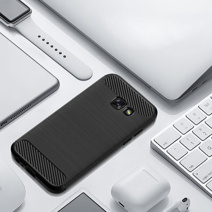 Brushed Silicone Phone Case For Samsung Galaxy A5 2017