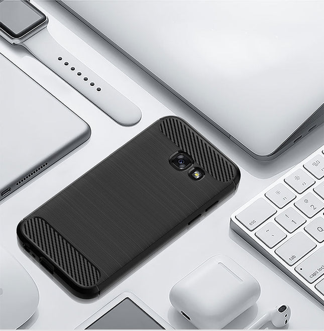 Brushed Silicone Phone Case For Samsung Galaxy A5 2017