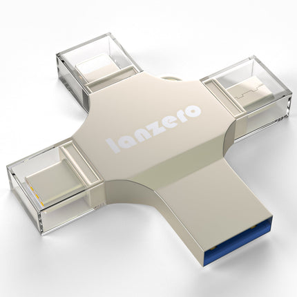 4-in-1 USB Flash drive Mobile phone computer dual use USB flash drive 16GB For Type-C OTG Android iOS