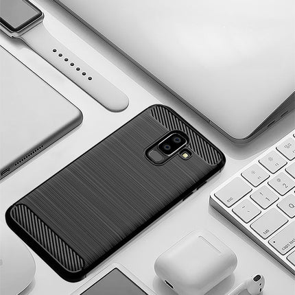 Brushed Silicone Phone Case For Samsung Galaxy One8 2018